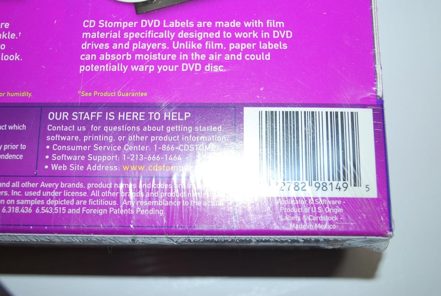 imageCD Stomper CDDVD Labeling System 380 Labels and Software