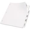 imageAvery 5 Big Tab Dividers for 3 Ring Binder Easy Print ampamp Apply Clear Label Strip Index Maker Customizable White Tabs 5 Sets 114921set