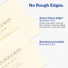 imageAvery Clean Edge Printable Business Cards with Sure Feed Technology 2quot x 35quot Ivory 200 Blank Cards for Laser Printers 5876One Size Pack of 5