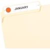 imageAvery ColorCoding Removable Labels 12 Inch Round Stickers Neon Coral NonPrintable 840 Dot Stickers Total 5051One Size