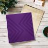imageAvery Dual Effect HeavyDuty 3 Ring Binder 1 Inch Slant Rings Black Binder 03218Plum Purple