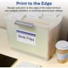 imageAvery Durable Removable Rectangle Labels Sure Feed Technology 3quot x 5quot Matte White Film WaterResistant PrinttoTheEdge LaserPigmentBased Inkjet Printable 75 Total75 labels