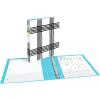 imageAvery Durable View 3 Ring Binder 1 Inch Round Rings Black and White Plaid 1 Fashion Binder 26742