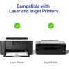 imageAvery Easy Peel Printable Address Labels with Sure Feed 1quot x 258quot Customizable Stickers White 300 Blank Mailing Labels Great for Mailing Shipping and More 18160One Size