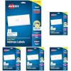 imageAvery Easy Peel Printable Address Labels with Sure Feed 1quot x 258quot Customizable Stickers White 300 Blank Mailing Labels Great for Mailing Shipping and More 181601 x 258 Pack of 5