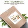 imageAvery EcoFriendly Matte White Recycled Square Labels 2quot x 2quot PrinttoTheEdge Matte White Labels Permanent Adhesive LaserInkjet Printable 300 Total120 labels