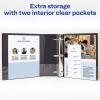 imageAvery Economy View 3 Ring Binder 1 Inch Round Rings 12 Black Binders 0571005