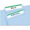 imageAvery File Folder Labels on 4quot x 6quot Sheets Easy Peel WhiteGreen Print or Write 23quot x 3716quot 252 Labels 520358 x 3 12 Pack of 2