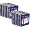imageAvery FlexiView 3 Ring Binder 1 Inch Round Rings 1 Blue Binder 17607Assorted