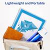 imageAvery FlexiView 3 Ring Binder 1 Inch Round Rings 1 Blue Binder 17607Blue