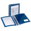 imageAvery FlexiView 3 Ring Binder 1 Inch Round Rings 1 Blue Binder 17607Navy Blue