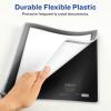 imageAvery FlexiView 3 Ring Binder 1 Inch Round Rings 1 Blue Binder 17607Navy Blue