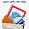 imageAvery FlexiView 3 Ring Binder 1 Inch Round Rings 1 Blue Binder 17607Red