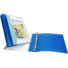 imageAvery Flexible View 3 Ring Binder 1 Inch Round Rings 1 Blue Binder 176751 Count Pack of 1