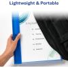 imageAvery Flexible View 3 Ring Binder 1 Inch Round Rings 1 Blue Binder 176751 Count Pack of 12