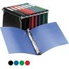 imageAvery Hanging Storage Flexible 3 Ring Binders 1quot Round Rings 175Sheet Capacity Black 4 Pack 177081 Pack