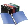 imageAvery Hanging Storage Flexible 3 Ring Binders 1quot Round Rings 175Sheet Capacity Black 4 Pack 177084 Pack