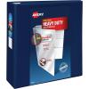 imageAvery HeavyDuty View 3 Ring Binder 15quot One Touch EZD Rings 1 Navy Blue Binder 79805Navy Blue