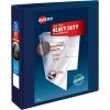 imageAvery HeavyDuty View 3 Ring Binder 15quot One Touch EZD Rings 1 Navy Blue Binder 79805Navy Blue
