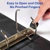 imageAvery HeavyDuty View 3 Ring Binder 15quot One Touch EZD Rings 1 Navy Blue Binder 79805Navy Blue