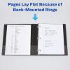 imageAvery HeavyDuty View 3 Ring Binder 1quot One Touch Slant Rings Holds 85quot x 11quot Paper 1 Black Binder 05300