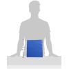 imageAvery HeavyDuty View 3 Ring Binder 1quot One Touch Slant Rings Holds 85quot x 11quot Paper 1 Light Blue Binder 05301Light Blue
