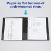 imageAvery LegalSize Durable 3 Ring Binders 1quot Round Rings Holds 85quot x 14quot Paper Black 2 Pack 177091 Pack