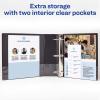 imageAvery LegalSize Durable 3 Ring Binders 1quot Round Rings Holds 85quot x 14quot Paper Black 2 Pack 177091 Pack