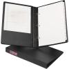 imageAvery LegalSize Durable 3 Ring Binders 1quot Round Rings Holds 85quot x 14quot Paper Black 2 Pack 177091 Pack
