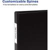 imageAvery LegalSize Durable 3 Ring Binders 1quot Round Rings Holds 85quot x 14quot Paper Black 2 Pack 177092 Pack