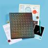 imageAvery Luxe Collection Durable Holographic 3 Ring Binder Customizable View Cover 1 Inch Round Rings 1 Holographic Violet Binder 03226Black