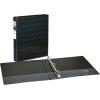 imageAvery Luxe Collection Durable Holographic 3 Ring Binder Customizable View Cover 1 Inch Round Rings 1 Holographic Violet Binder 03226Black