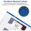 imageAvery Matte White Rectangle Labels Sure Feed Technology 2quot x 6quot 100 Matte White Printable Labels400 Labels