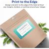 imageAvery Matte White Rectangle Labels Sure Feed Technology 2quot x 6quot 100 Matte White Printable Labels400 Labels