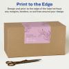 imageAvery Matte White Rectangle Labels Sure Feed Technology 4quot x 6quot 50 White Labels PrinttoTheEdge Permanent Adhesive LaserInkjet Printable500 labels