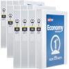 imageAvery Mini Economy View 3 Ring Binders 1quot Round Rings Holds 55quot x 85quot Paper White 4 Pack 177021 inch