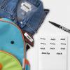 imageAvery NoIron Fabric Labels Assorted Shapes and Sizes Washer and DryerSafe Waterproof Labels NonPrintable 45 Total 4070018 Pack