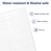 imageAvery NoIron Fabric Labels Assorted Shapes and Sizes Washer and DryerSafe Waterproof Labels NonPrintable 45 Total 407002 Pack