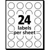 imageAvery Removable ColorCoding Labels Removable Adhesive Assorted Colors 34quot Diameter 1008 Labels 547234 Diameter