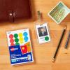 imageAvery Removable ColorCoding Labels Removable Adhesive Assorted Colors 34quot Diameter 1008 Labels 547234 Diameter