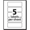 imageAvery Removable Print or Write Color Coding Labels 1 x 3 Inches 200 Labels 5481