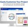 imageAvery Removable Print or Write Color Coding Labels for Laser Printers 125 Inches Round Pack of 400 5497