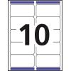 imageAvery TrueBlock Shipping Labels for InkjetLaser Printers 2quot x 4quot White Rectangle 1000 Labels Permanent 5163 Made in Canada