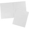 imageAvery Two Pocket Folders Holds up to 40 Sheets Business Card Slot 25 White Folders 47991White