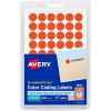 imageAvery ColorCoding Removable Labels 12 Inch Round Stickers Neon Coral NonPrintable 840 Dot Stickers Total 5051One Size