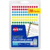 imageAvery ColorCoding Removable Labels 14 Inch Round Stickers Assorted Colors NonPrintable 760 Labels Per Pack 18 Packs 13680 Dot Stickers Total 5795