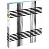 imageAvery Durable View 3 Ring Binder 1 Inch Round Rings Black and White Plaid 1 Fashion Binder 26742