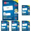 imageAvery Easy Peel Printable Address Labels with Sure Feed 113quot x 4quot White 1400 Blank Mailing Labels 08462One Size Pack of 5