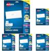 imageAvery Easy Peel Printable Address Labels with Sure Feed 1quot x 258quot Customizable Stickers White 300 Blank Mailing Labels Great for Mailing Shipping and More 181601 x 258 Pack of 5