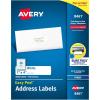 imageAvery Easy Peel Printable Address Labels with Sure Feed 1quot x 4quot White 500 Blank Mailing Labels 081612000 labels